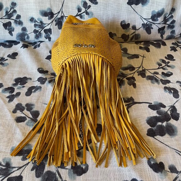 UNO de 50 fringed leather bag - Picture 7 of 15